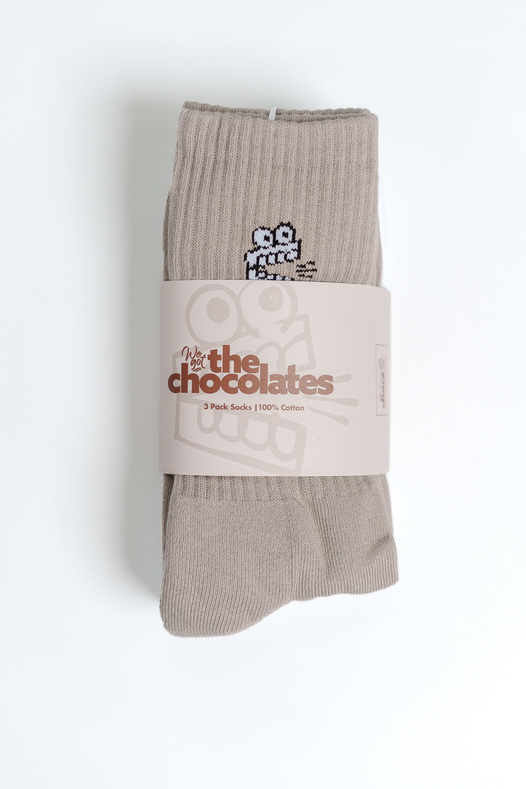 3 Pack of Chocs Socks